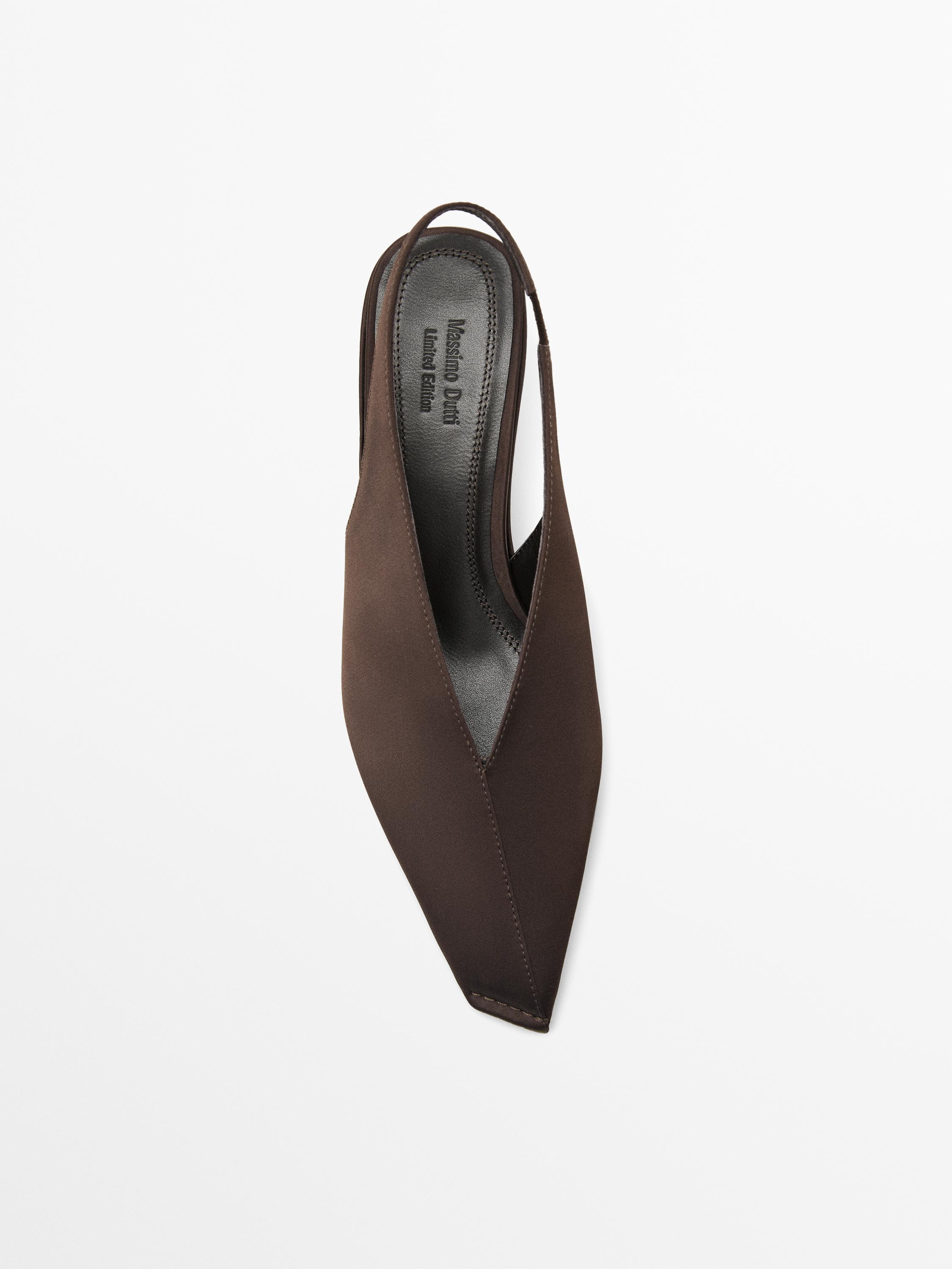 Heeled slingback shoes - LIMITED